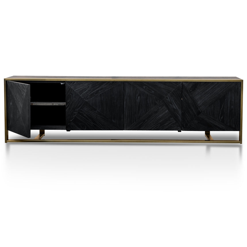 2.2m Entertainment TV Unit | Golden | Myka Home - View 7