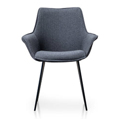 Ex Display - CDC2633-SE - Dining Chair - Charcoal Grey