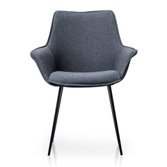 Dining Chair - Charcoal Grey (Set of 2)