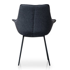 Ex Display - CDC2633-SE - Dining Chair - Charcoal Grey