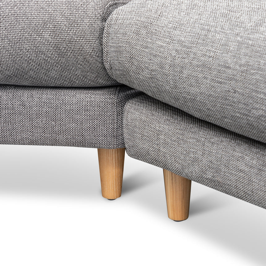 Right Return Modular Sofa - Graphite Grey - View 12