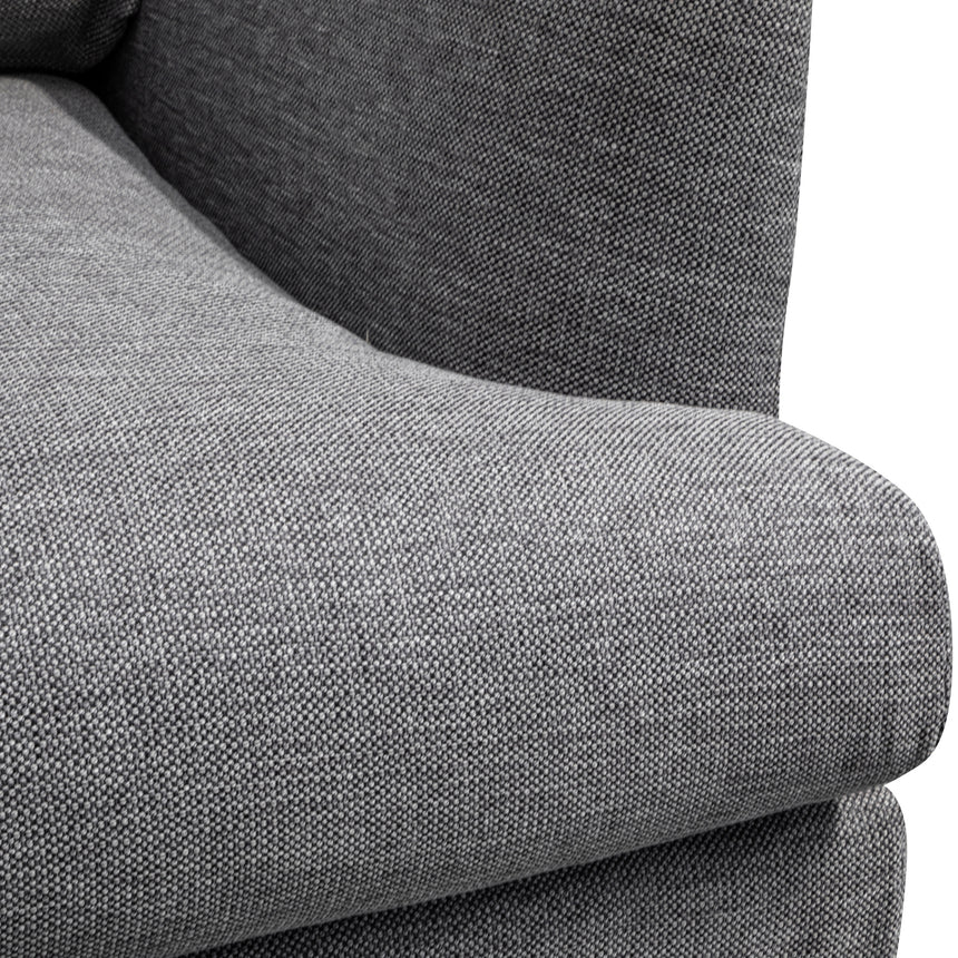 Right Return Modular Sofa - Graphite Grey - View 7