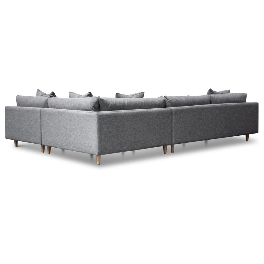 Right Return Modular Sofa - Graphite Grey - View 10