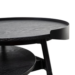 CCF6033-SD - Coffee Table - Black Veneer