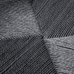 CDC6041-SD - Round Dining Armchair - Full Black (Set of 2)