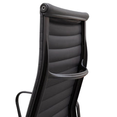COC2970-YS - Executive Leather Office Chair - Full Black
