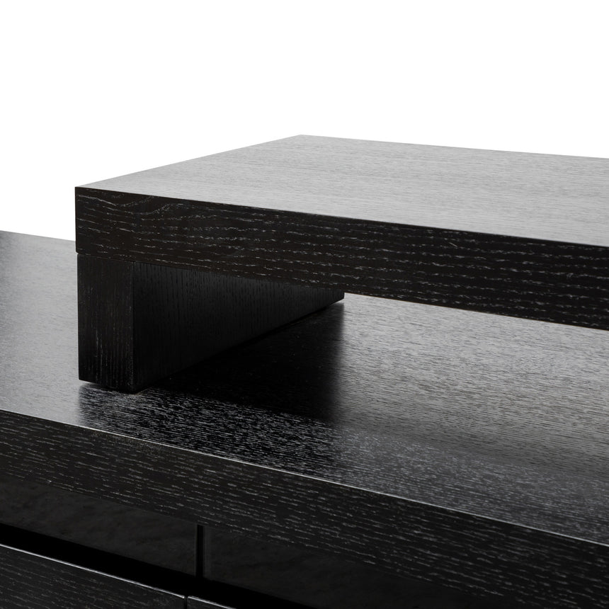 TV Entertainment Unit | Lowline - Black | Myka Home - View 10