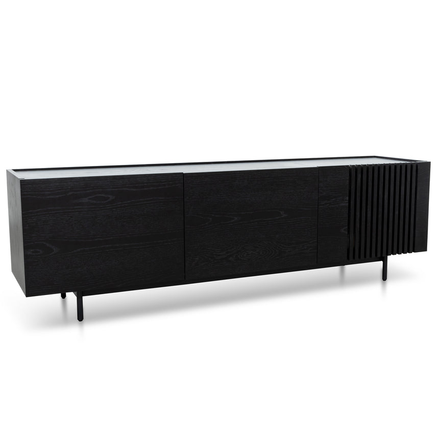 Entertainment TV Unit | Black | Myka Home - View 2