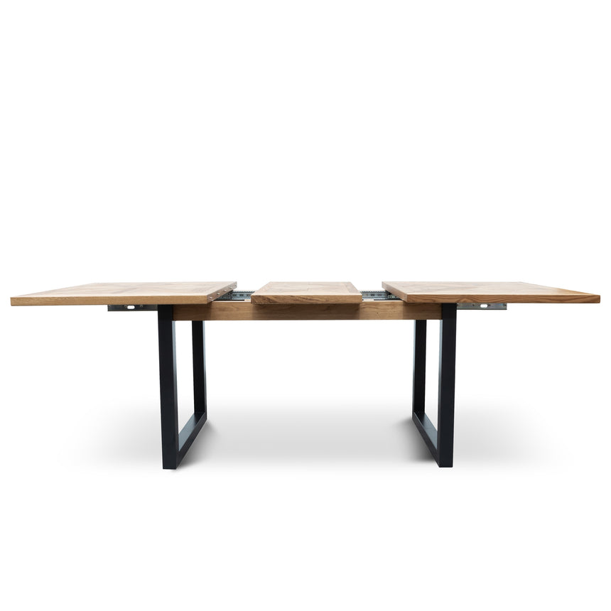 4-6 Seater Extendable Dining table - European Oak - View 5