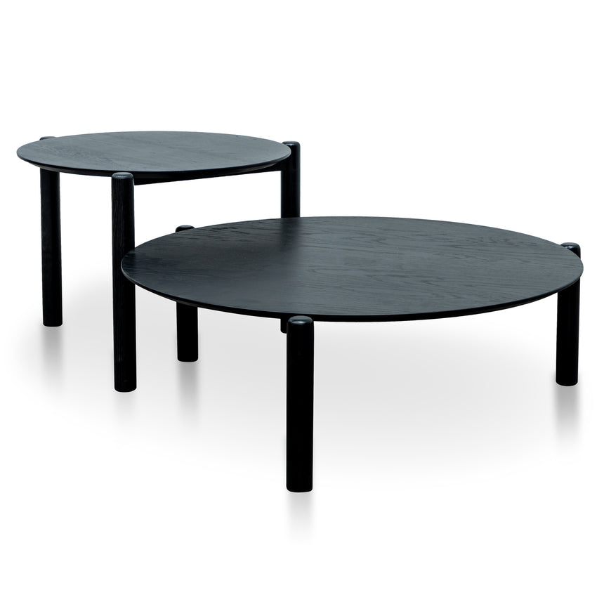 Nest of Coffee Tables | Black | Myka Home