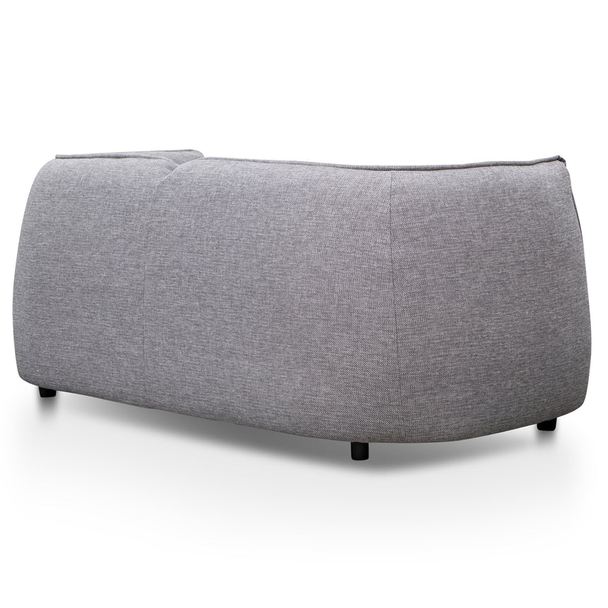 2 Seater Fabric Sofa- Graphite Grey - View 5