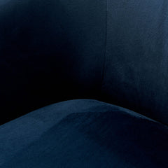 CLC2534-KSO Swivel Lounge Chair - Navy Velvet