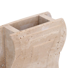 Curve Marble Base | Beige | Myka Home