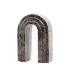 Marble Arch Vase | Dark Coffee | Myka Home