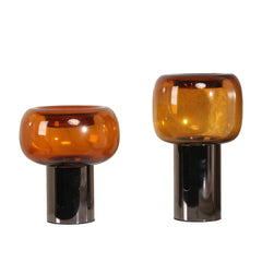 Amber Large Glass Vase | Brown | Myka Home