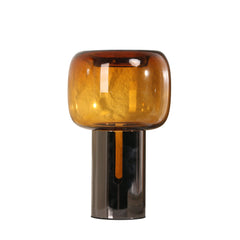 Amber Small Glass Vase | Brown | Myka Home
