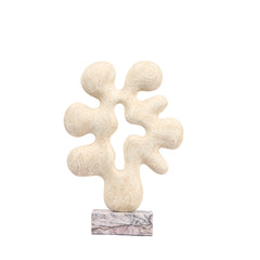 Organic Desktop Sculpture | Beige | Myka Home