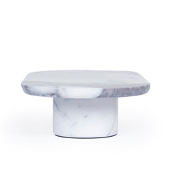 Natural Marble Tray | White | Myka Home