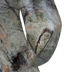 Sea Waves Marble Sculpture | Green | Myka Home