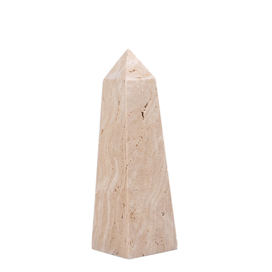 Obelisks Large Sculpture | Beige | Myka Home