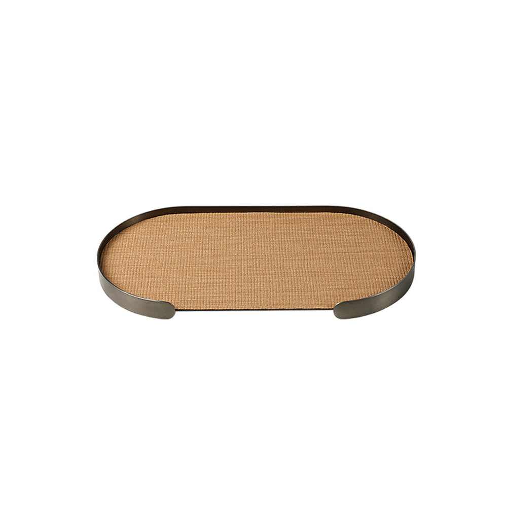 Oval Tray Coffee B | Myka Home