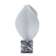 Geometric Marble Sculpture | Bulgari White | Myka Home