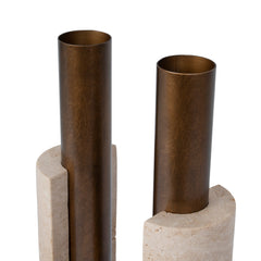 U-Shape Vase | Darkend Bronze | Myka Home