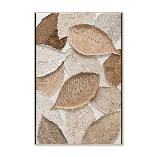 80 x 120cm Framed Canvas | Natural | Myka Home