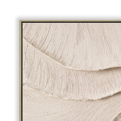 120 x 80cm Framed Canvas | Natural | Myka Home