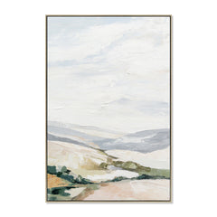 80 x 120cm Framed Canvas | Natural | Myka Home