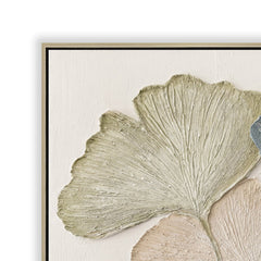 80 x 120cm Framed Canvas | Natural | Myka Home