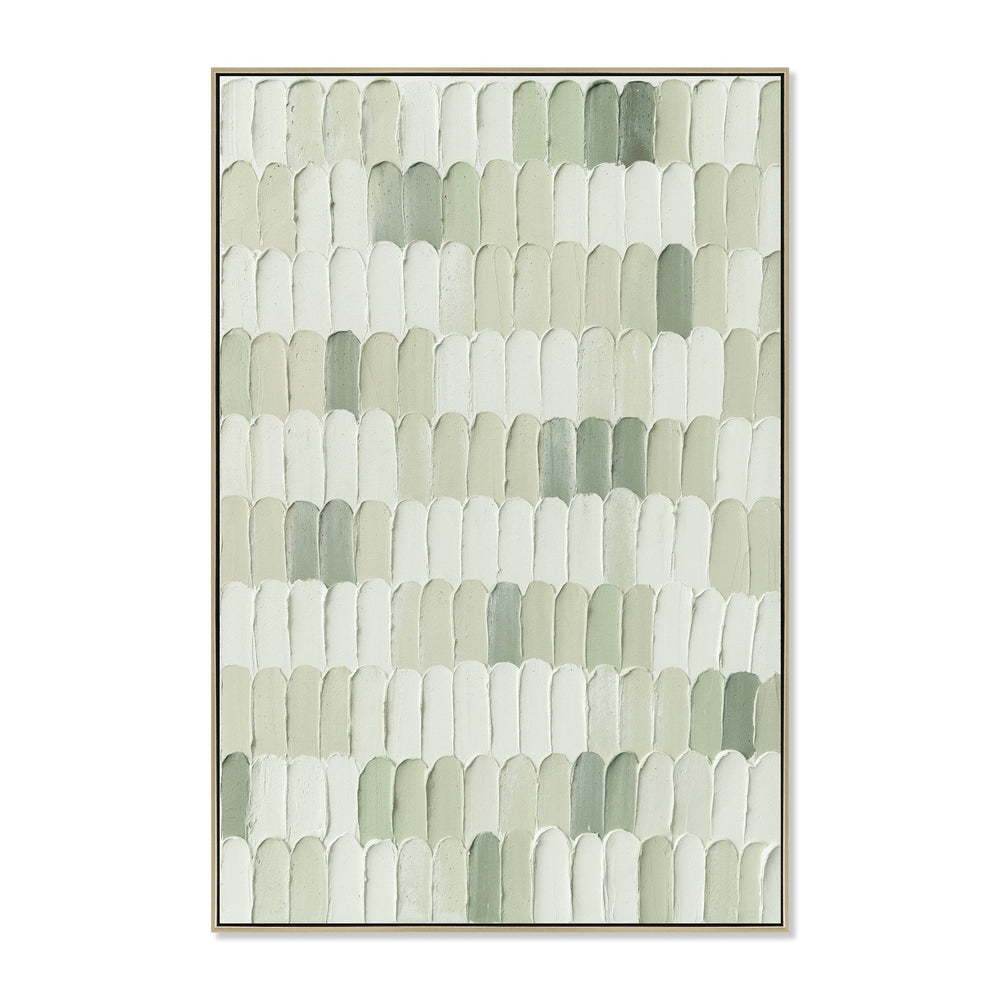 60 x 90cm Framed Canvas | Natural | Myka Home