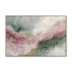 120 x 80cm Framed Canvas | Natural | Myka Home