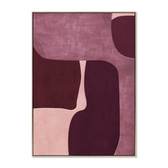 100 x 140cm Framed Canvas | Natural | Myka Home