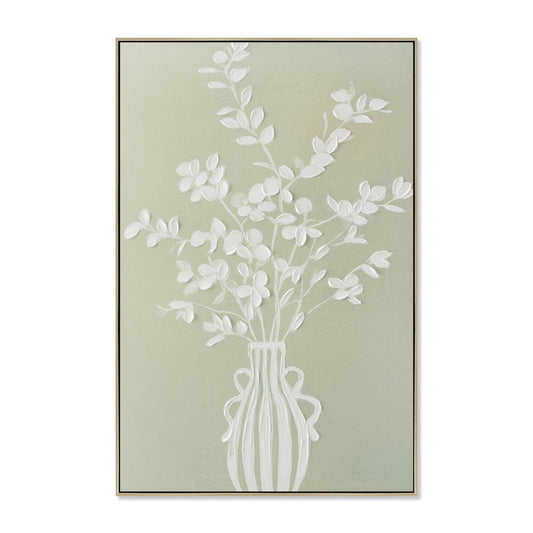 60 x 90cm Framed Canvas | Natural | Myka Home