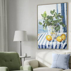 60 X 90CM Framed Canvas | Natural | Myka Home