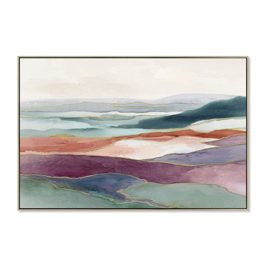 120 X 80CM Framed Canvas | Natural | Myka Home