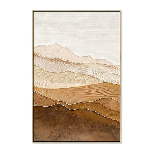 80 X 120CM Framed Canvas | Natural | Myka Home