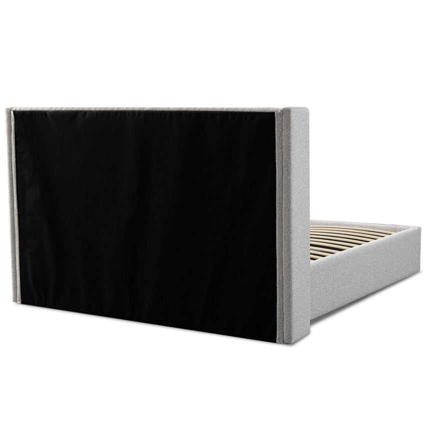 Clay King Bed Frame | Wide Base | Myka Home - View 12