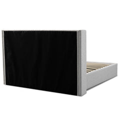 Clay King Bed Frame | Wide Base | Myka Home
