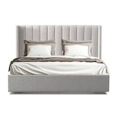 Clay King Bed Frame | Wide Base | Myka Home