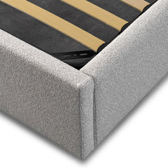 Clay King Bed Frame | Wide Base | Myka Home