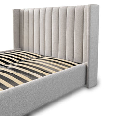 Clay King Bed Frame | Wide Base | Myka Home