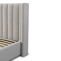 Clay King Bed Frame | Wide Base | Myka Home