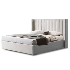 Clay King Bed Frame | Wide Base | Myka Home