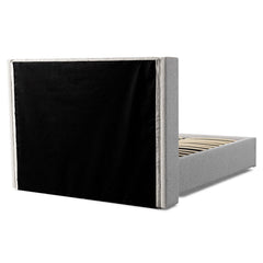 Clay Queen Bed Frame | Wide Base | Myka Home