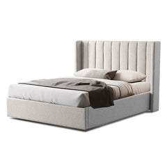 Clay Queen Bed Frame | Wide Base | Myka Home