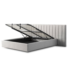 Clay King Bed Frame | Storage Base | Myka Home