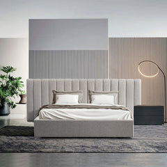 Clay King Bed Frame | Storage Base | Myka Home