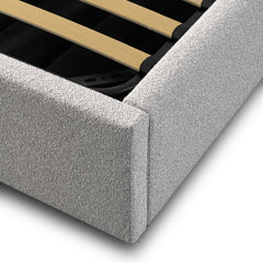 Clay King Bed Frame | Storage Base | Myka Home